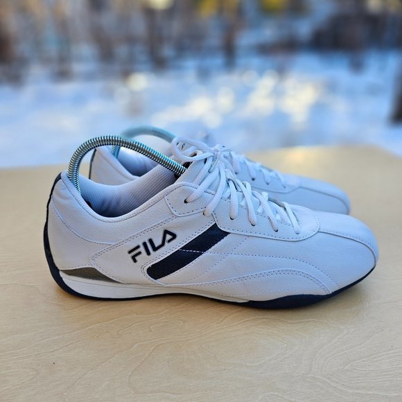 Fila Other - Fila Mens White Kalien T Motosport Lifestyle Casual And Fashion Sneakers Size 11